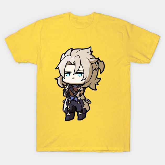 Chibi Albedo - Genshin Impact T-Shirt by MangaXai